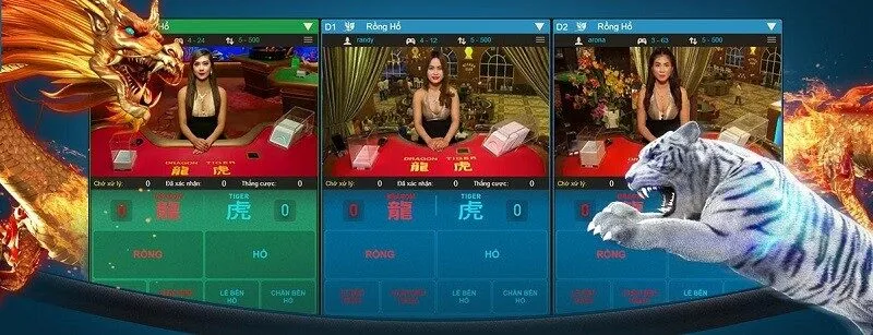 Tìm hiểu luật chơi game rồng hổ chi tiết